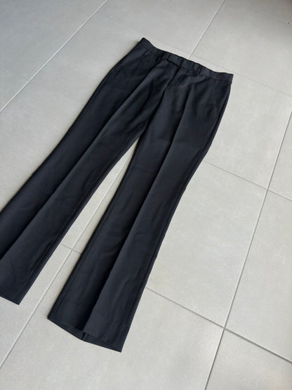 Dior Homme AW05 "in the morning" wool bootcut slacks