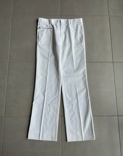 Dior homme SS03 “Follow me” straight leg zipper trousers