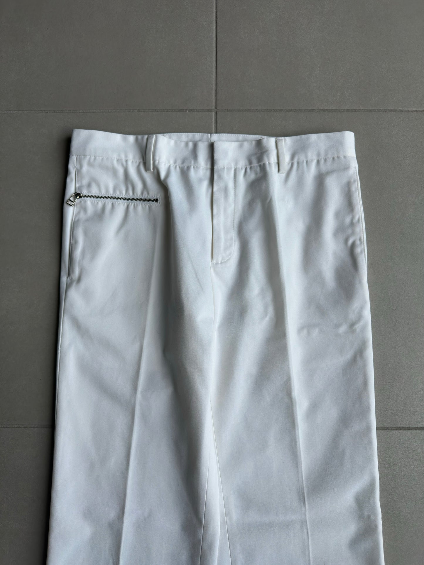 Dior homme SS03 “Follow me” straight leg zipper trousers