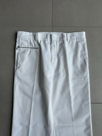 Dior homme SS03 “Follow me” straight leg zipper trousers