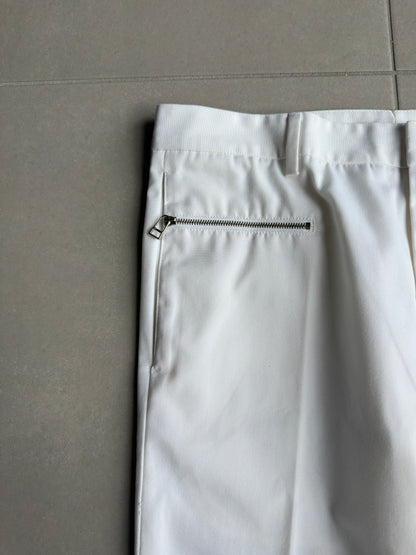 Dior homme SS03 “Follow me” straight leg zipper trousers