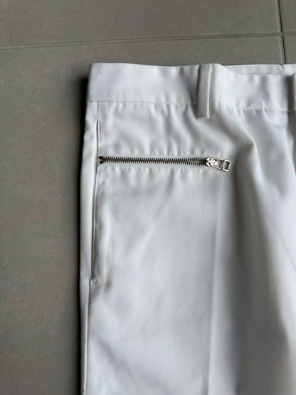 Dior homme SS03 “Follow me” straight leg zipper trousers