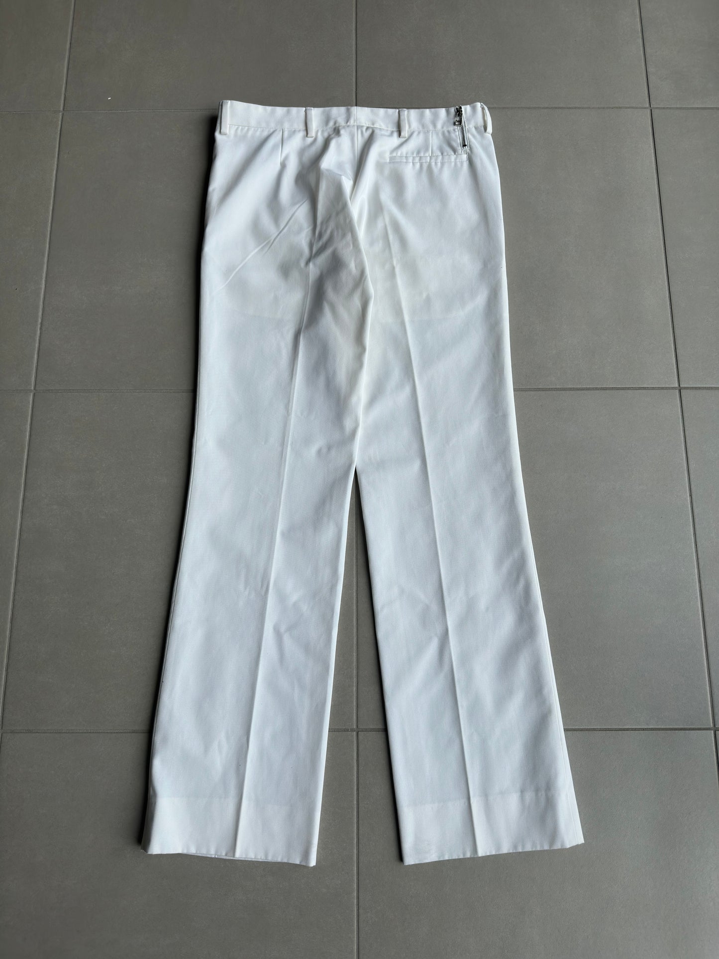 Dior homme SS03 “Follow me” straight leg zipper trousers