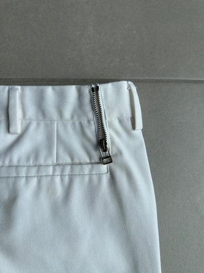 Dior homme SS03 “Follow me” straight leg zipper trousers