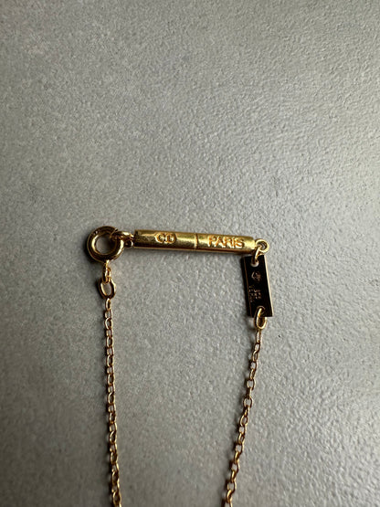 Dior Homme AW05 “In the morning” gold vermeil 925 silver bracelet