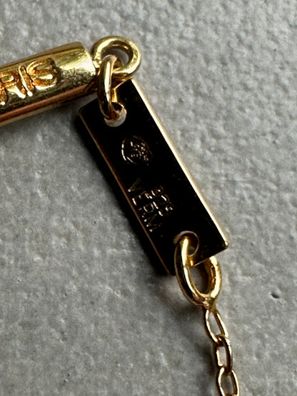 Dior Homme AW05 “In the morning” gold vermeil 925 silver bracelet