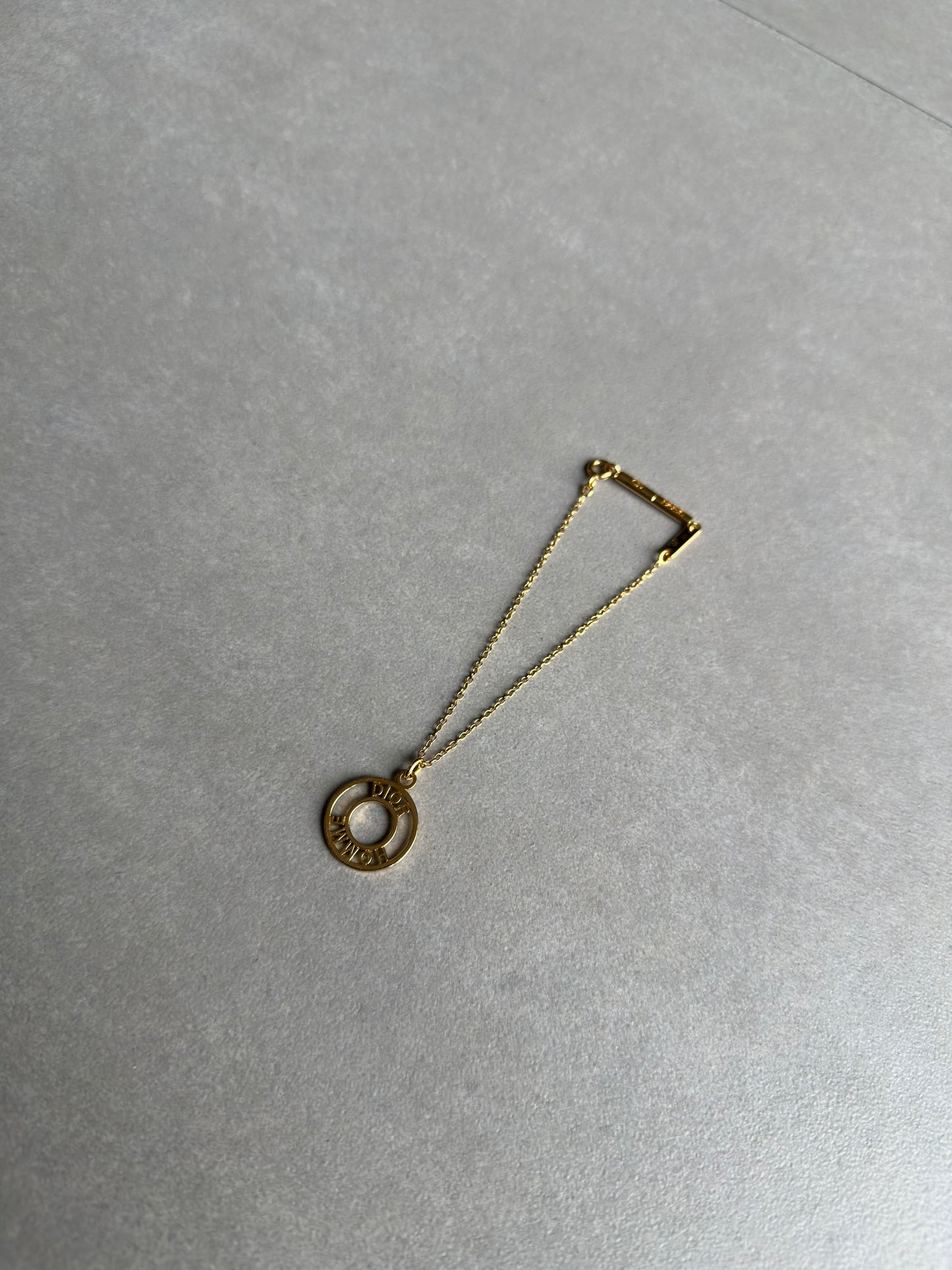 Dior Homme AW05 “In the morning” gold vermeil 925 silver bracelet