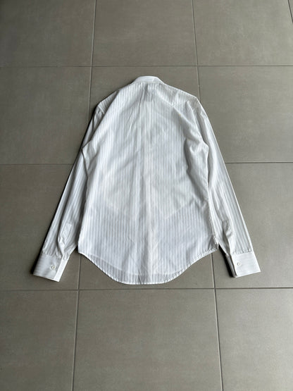 Dior Homme AW06 “These grey days” striped Sheer button up