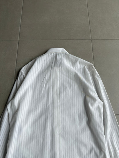 Dior Homme AW06 “These grey days” striped Sheer button up