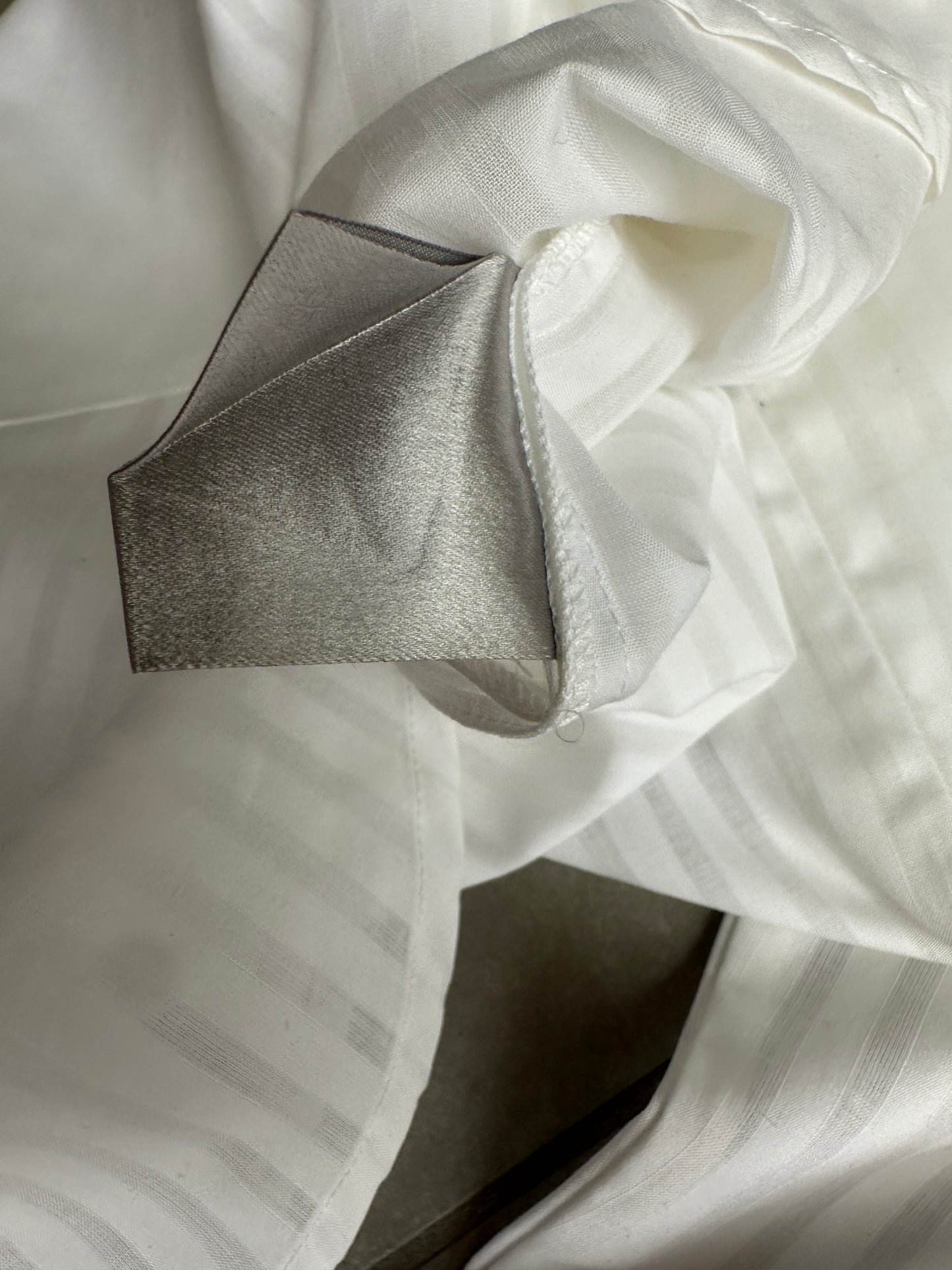 Dior Homme AW06 “These grey days” striped Sheer button up