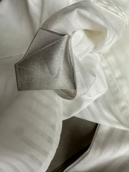 Dior Homme AW06 “These grey days” striped Sheer button up