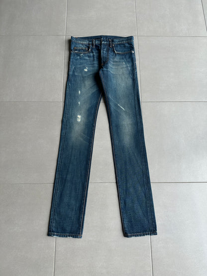 Dior Homme AW09 Distressed washed denim