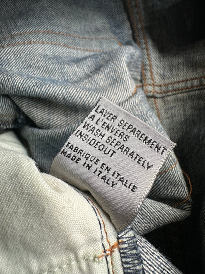 Dior Homme AW09 Distressed washed denim