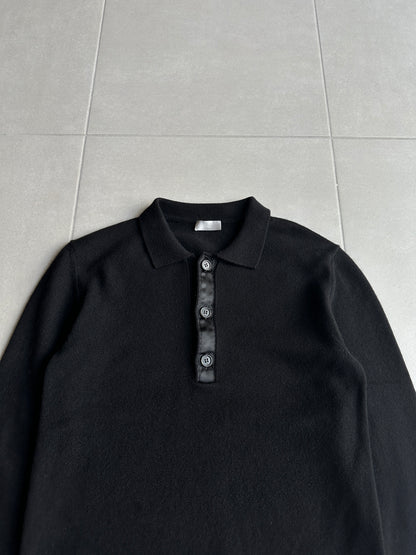 Dior Homme AW06 “These grey days” Cashmere collared sweater