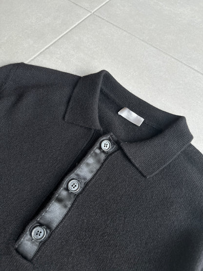 Dior Homme AW06 “These grey days” Cashmere collared sweater