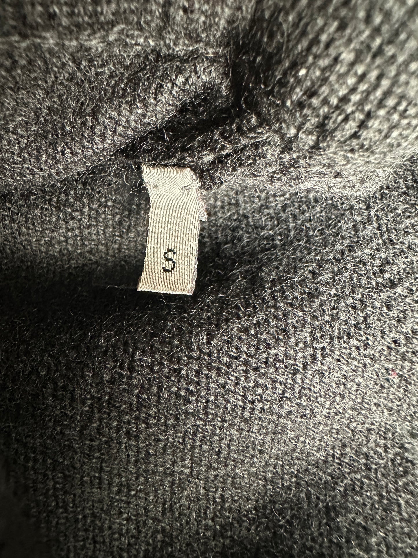 Dior Homme AW06 “These grey days” Cashmere collared sweater