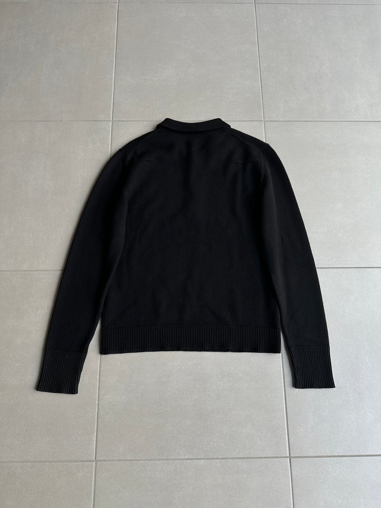 Dior Homme AW06 “These grey days” Cashmere collared sweater