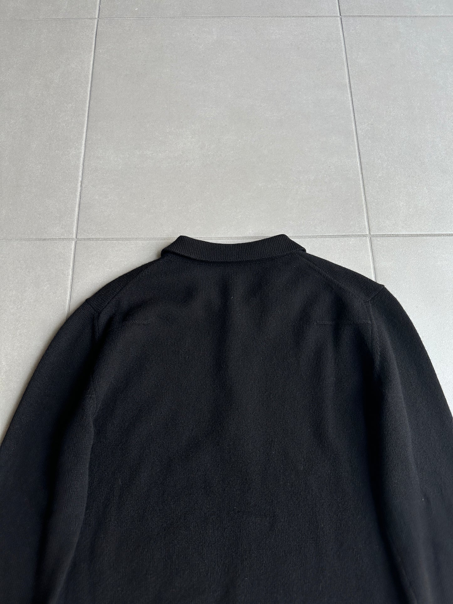 Dior Homme AW06 “These grey days” Cashmere collared sweater