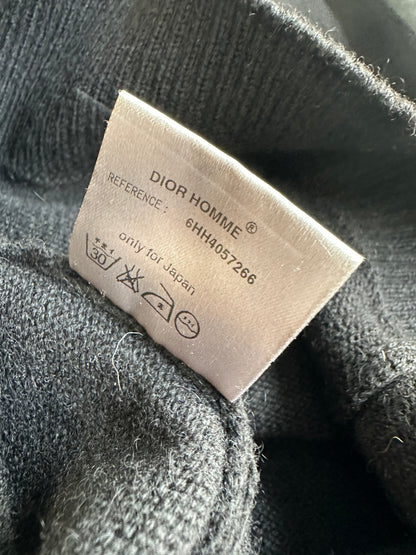 Dior Homme AW06 “These grey days” Cashmere collared sweater