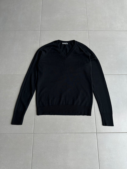 Dior Homme AW05 “In The Morning ” distressed wool sweater