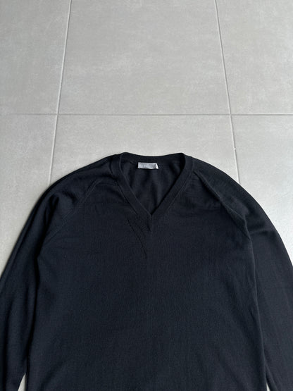 Dior Homme AW05 “In The Morning ” distressed wool sweater