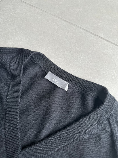Dior Homme AW05 “In The Morning ” distressed wool sweater