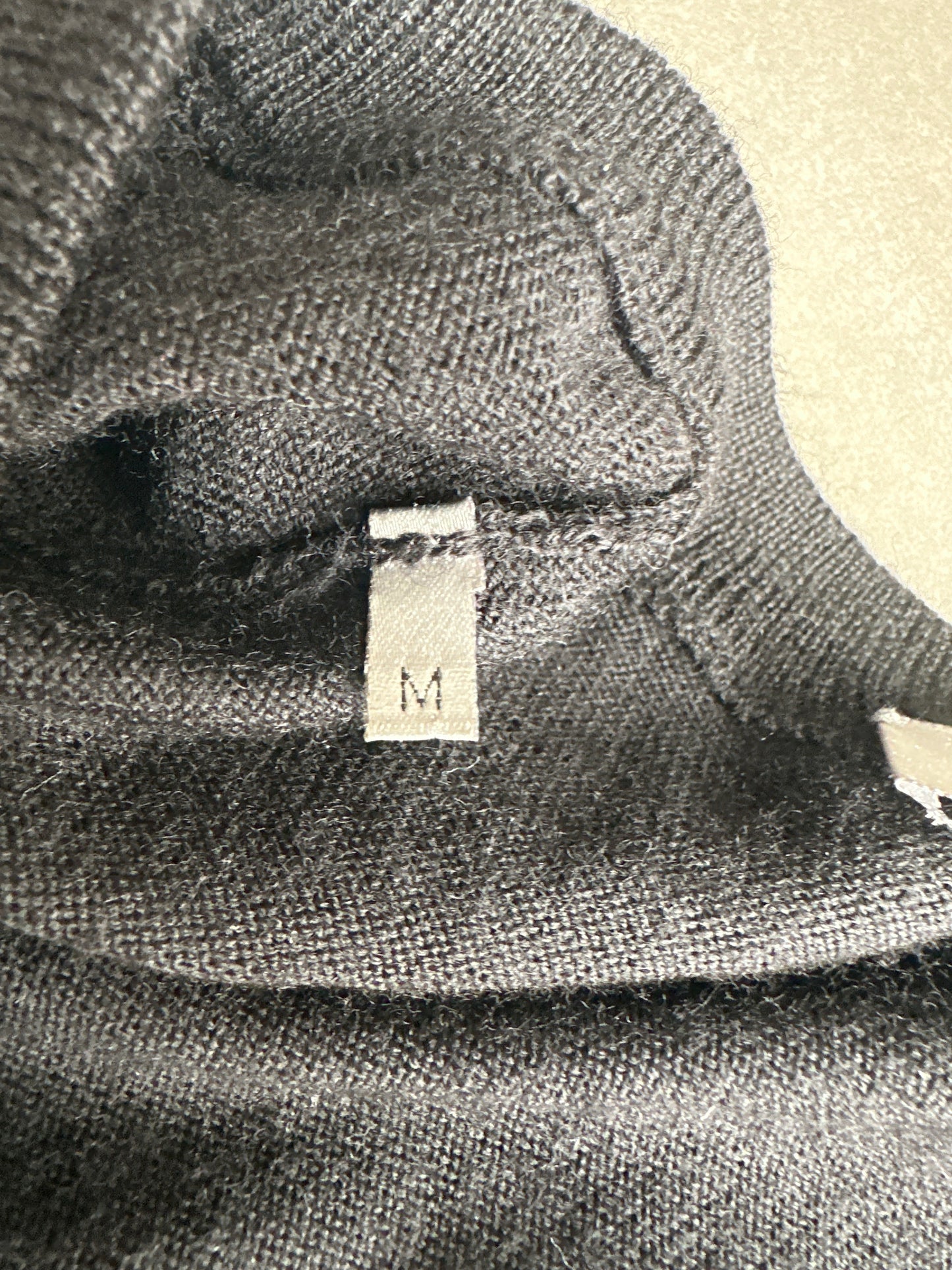 Dior Homme AW05 “In The Morning ” distressed wool sweater