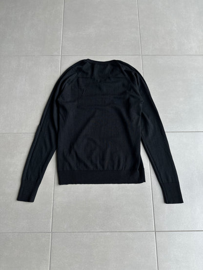 Dior Homme AW05 “In The Morning ” distressed wool sweater