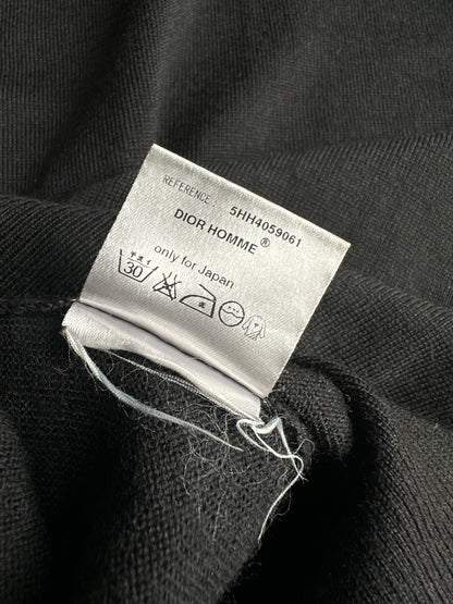 Dior Homme AW05 “In The Morning ” distressed wool sweater