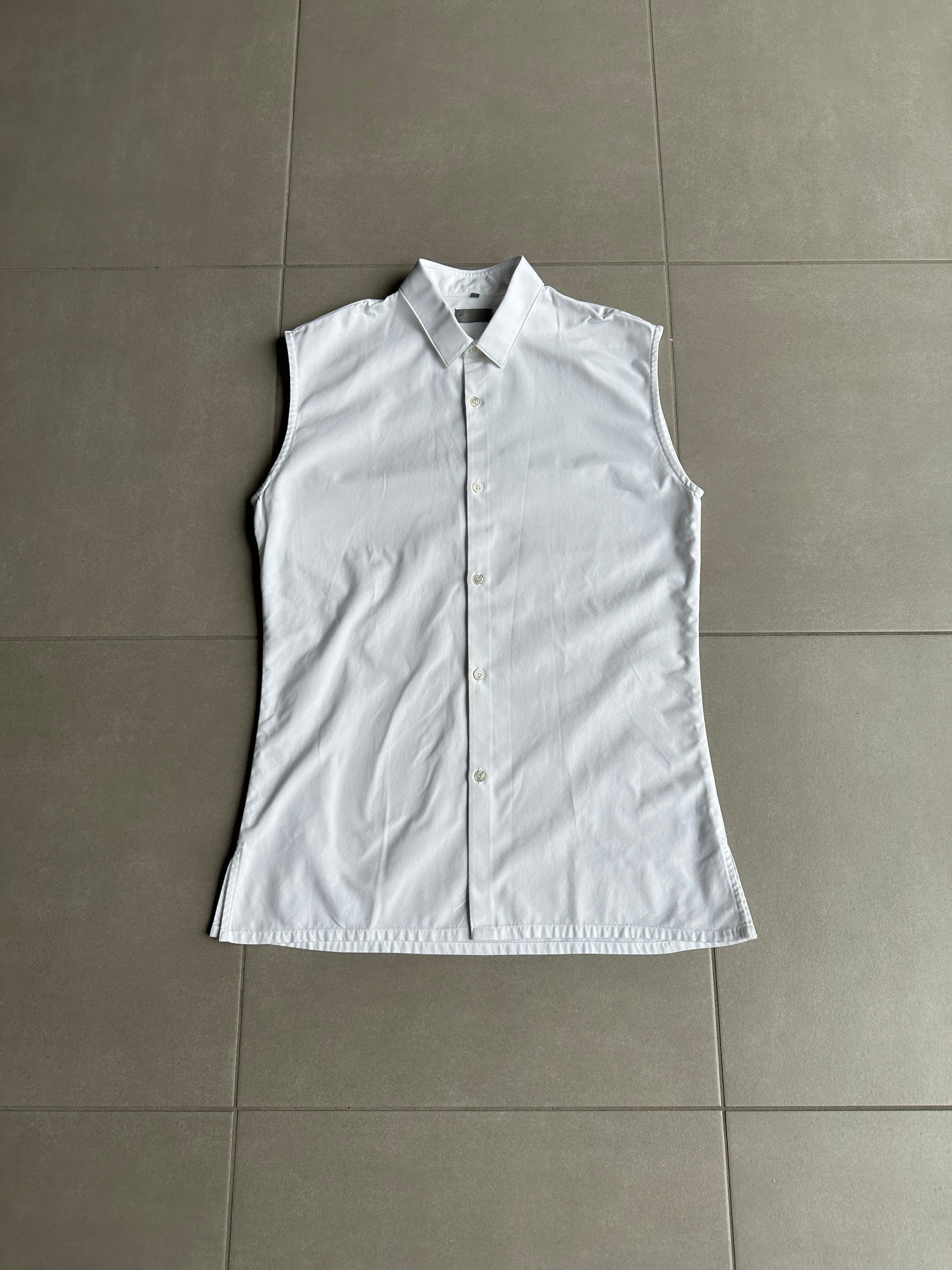 Dior Homme AW01 “Solitaire” Sleeveless button up