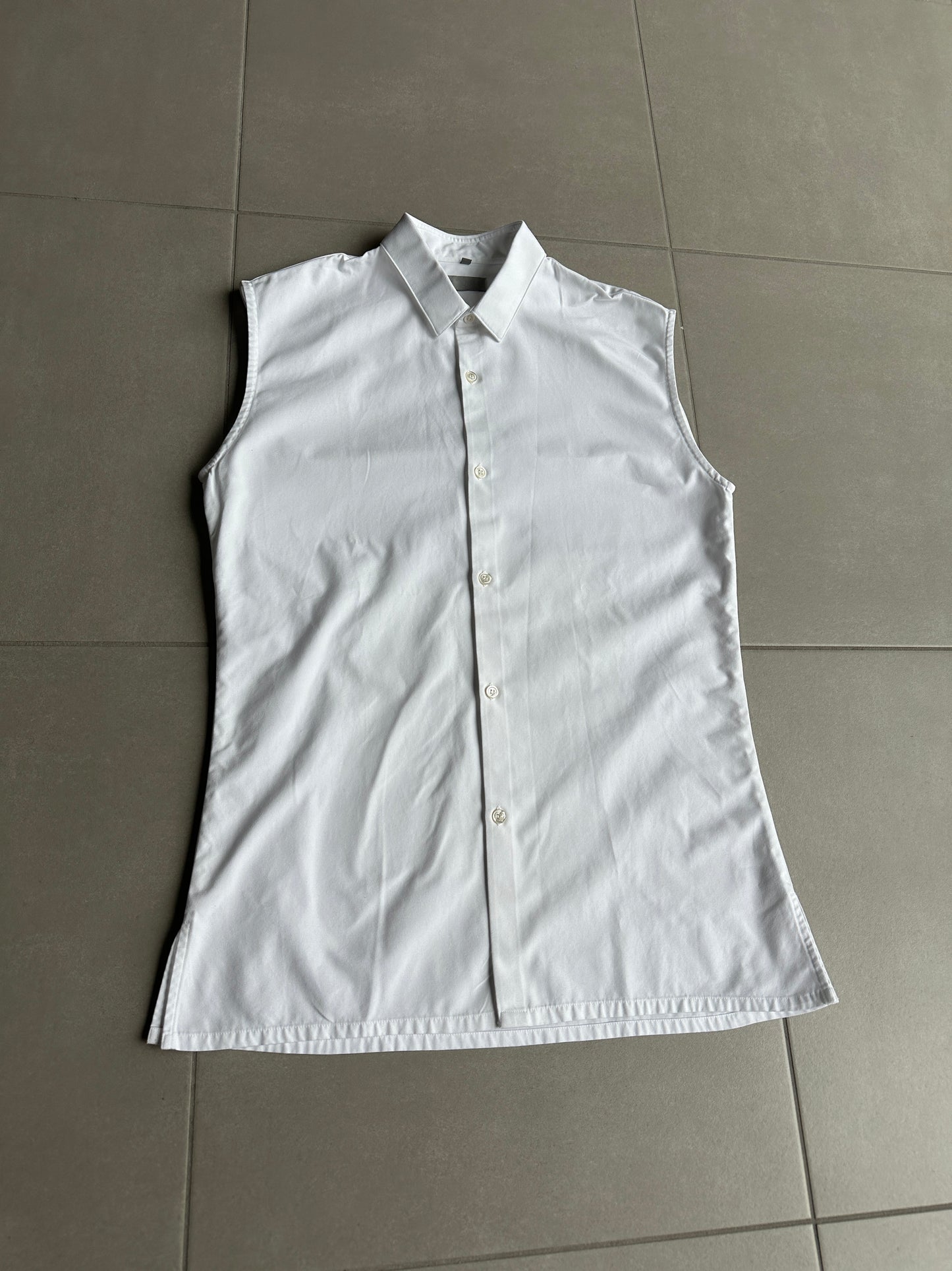 Dior Homme AW01 “Solitaire” Sleeveless button up