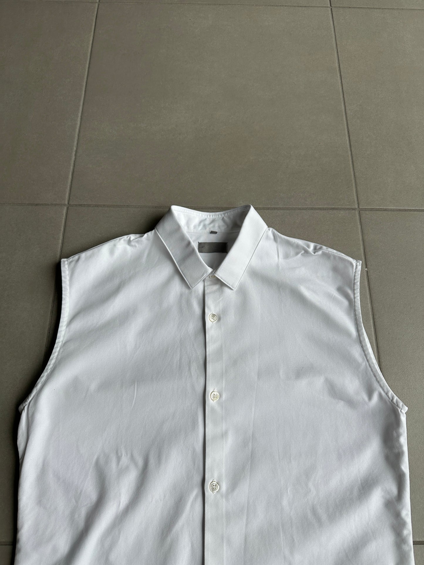 Dior Homme AW01 “Solitaire” Sleeveless button up