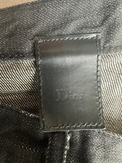 Dior Homme AW06 whiskered claw-mark jeans