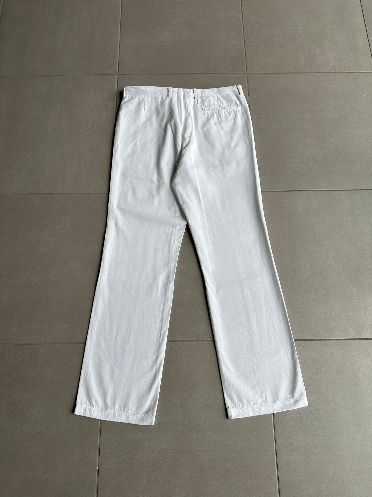 Dior Homme SS03 "Follow Me" straight leg trousers