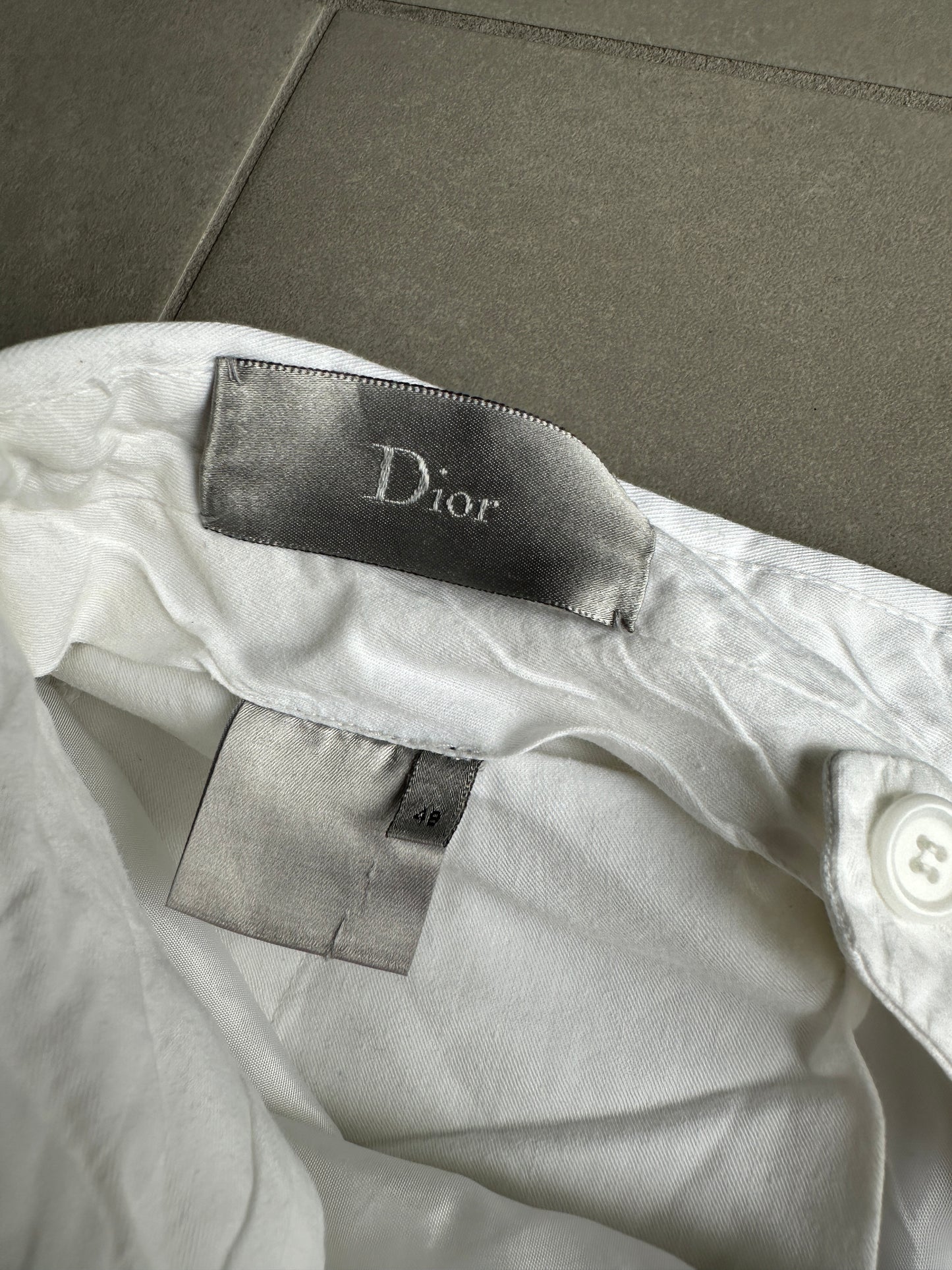 Dior Homme SS03 "Follow Me" straight leg trousers