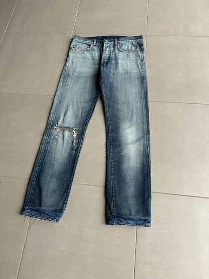 Dior Homme SS07 “We look good together” under my car denim