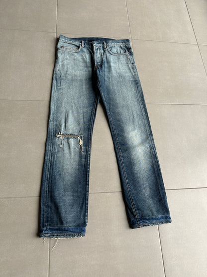Dior Homme SS07 “We look good together” under my car denim
