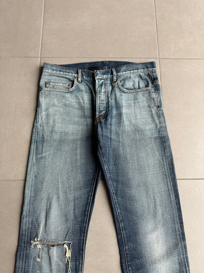 Dior Homme SS07 “We look good together” under my car denim