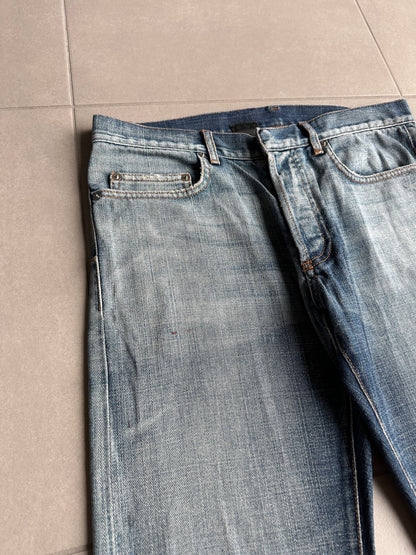 Dior Homme SS07 “We look good together” under my car denim