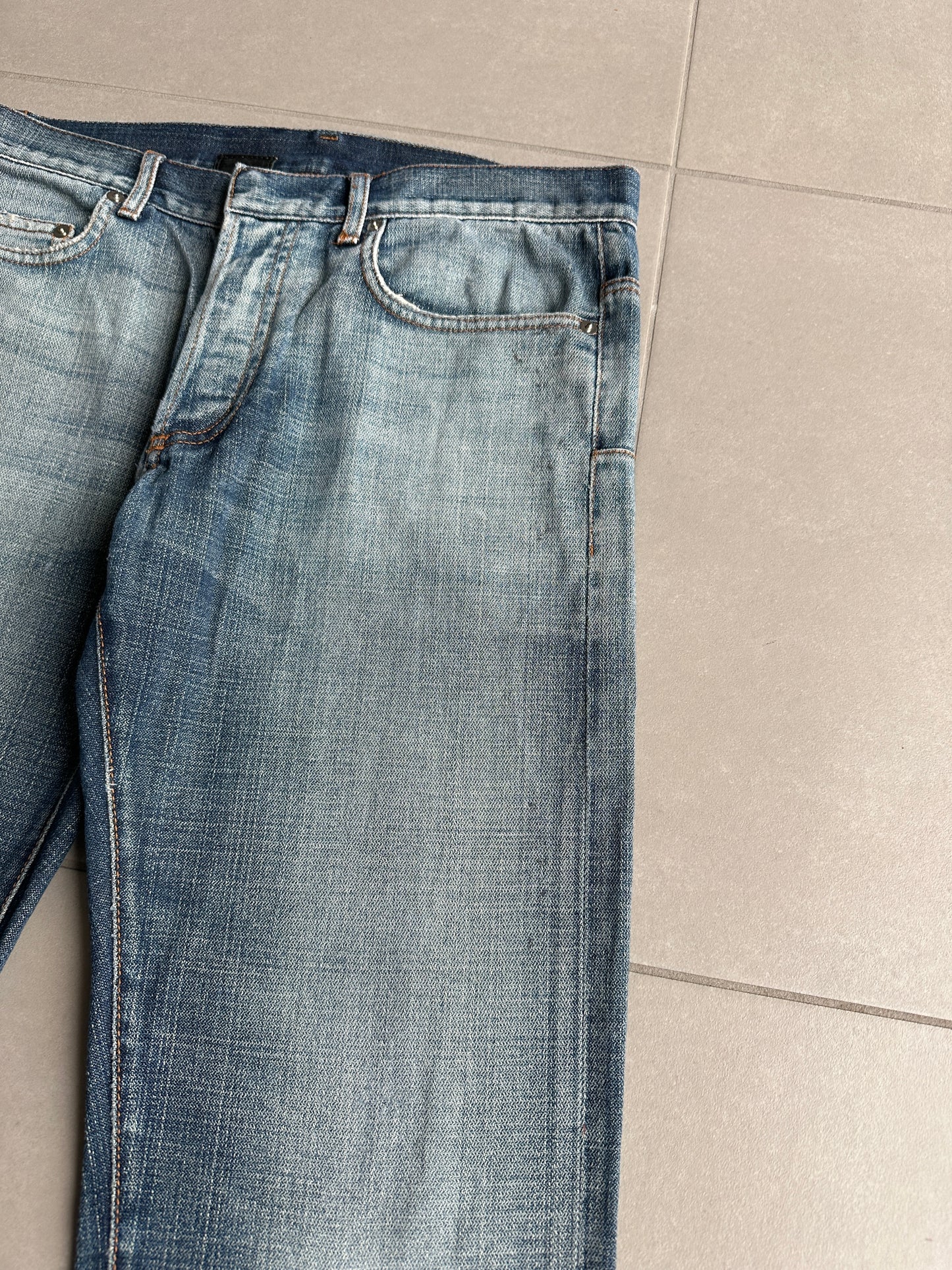 Dior Homme SS07 “We look good together” under my car denim