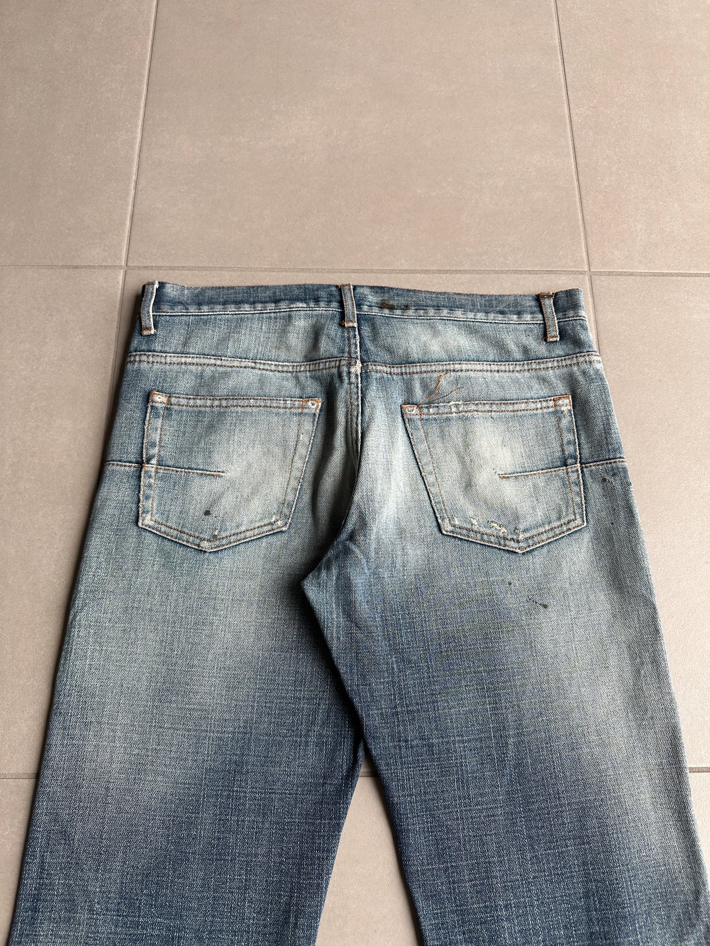 Dior Homme SS07 “We look good together” under my car denim