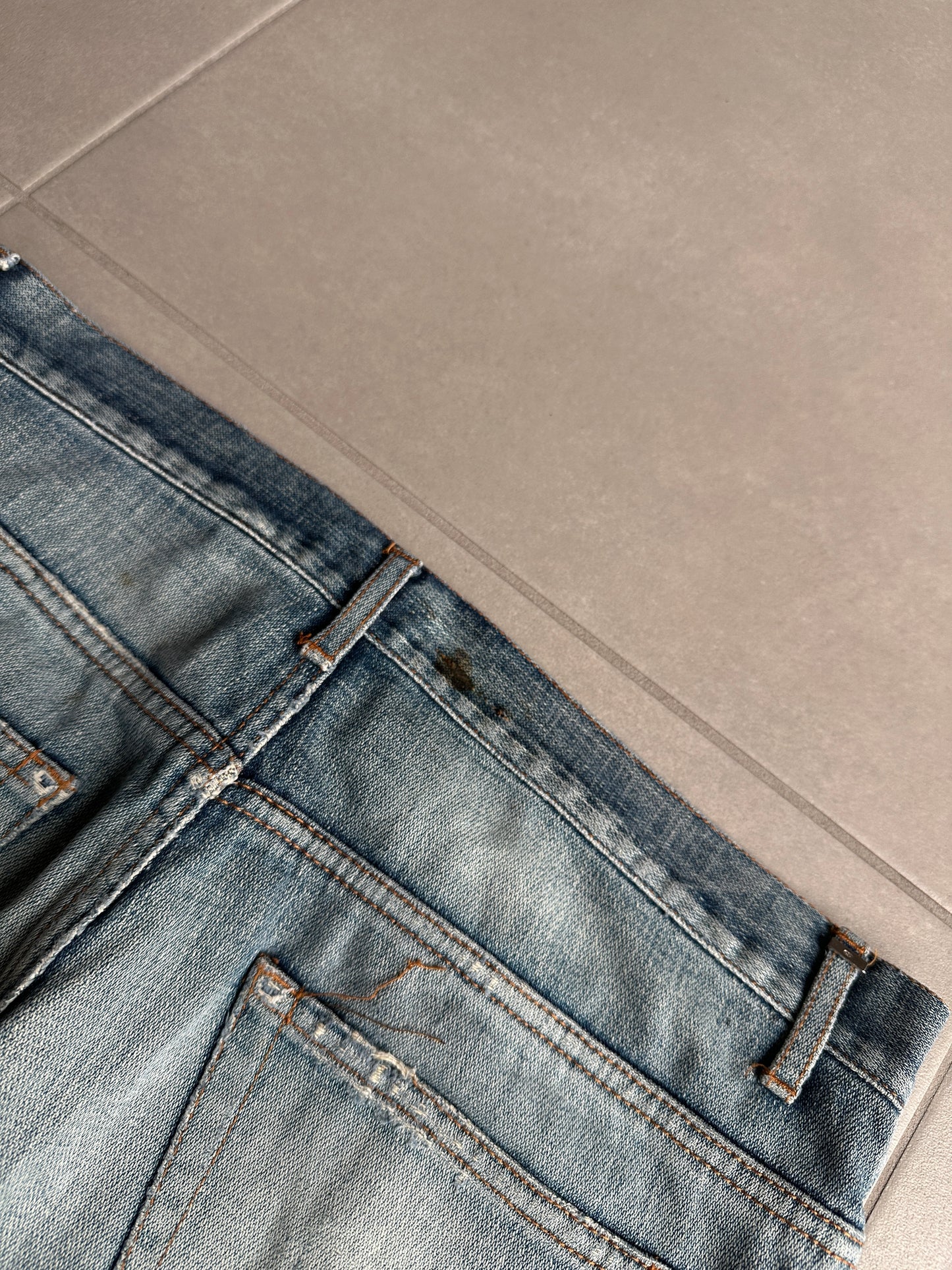 Dior Homme SS07 “We look good together” under my car denim
