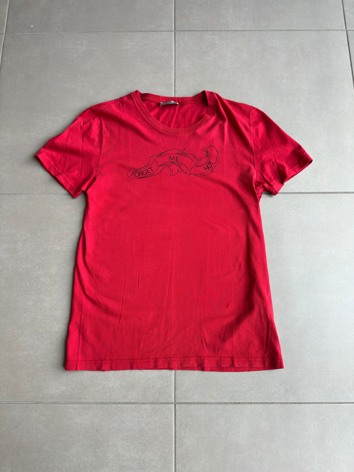 Dior Homme AW06 "These grey days" Forget Me Not T-shirt