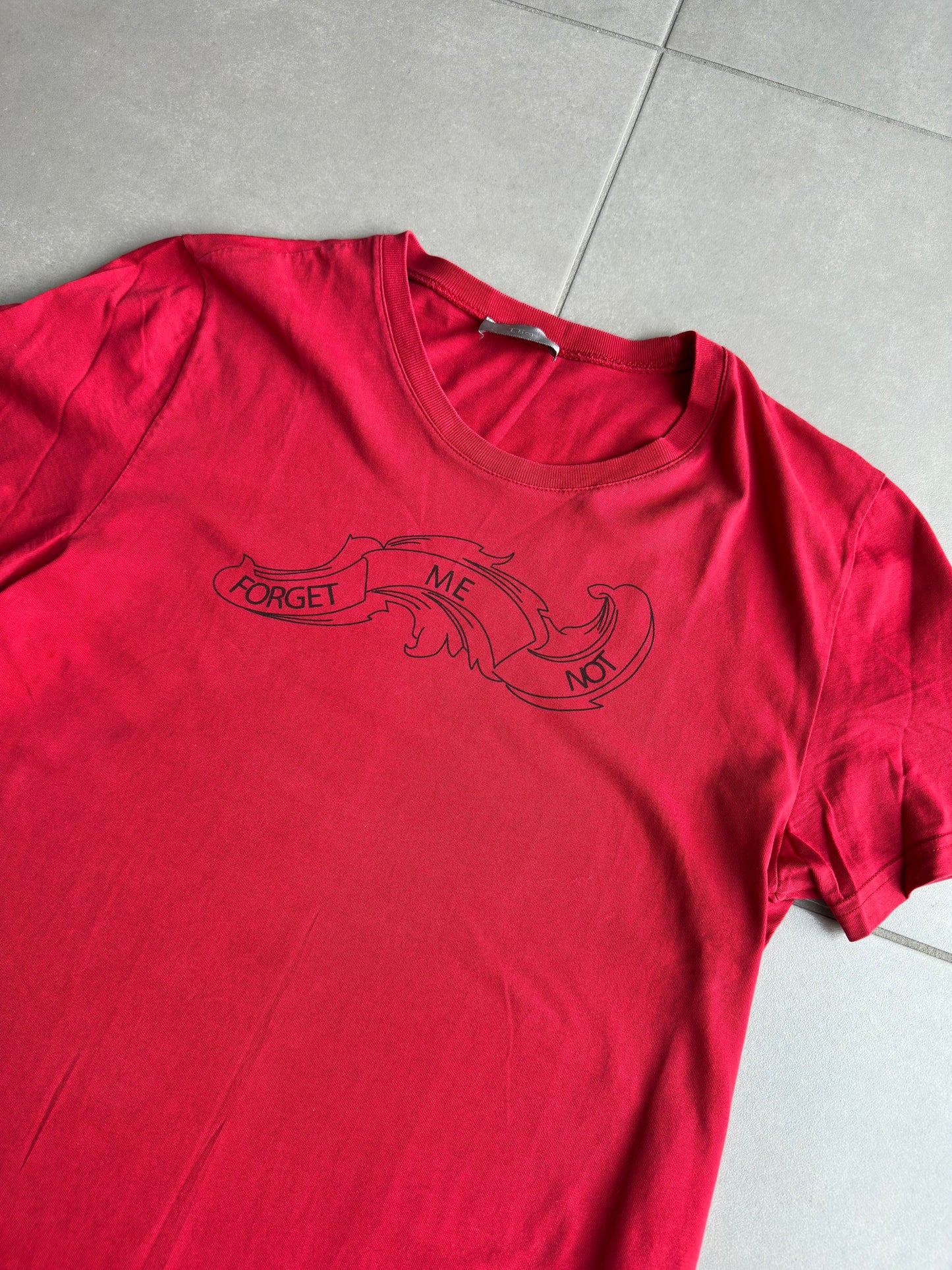 Dior Homme AW06 "These grey days" Forget Me Not T-shirt