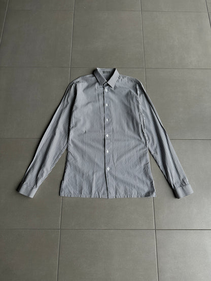 Dior Homme AW03 “LUSTER” Striped button up shirt