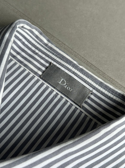 Dior Homme AW03 “LUSTER” Striped button up shirt