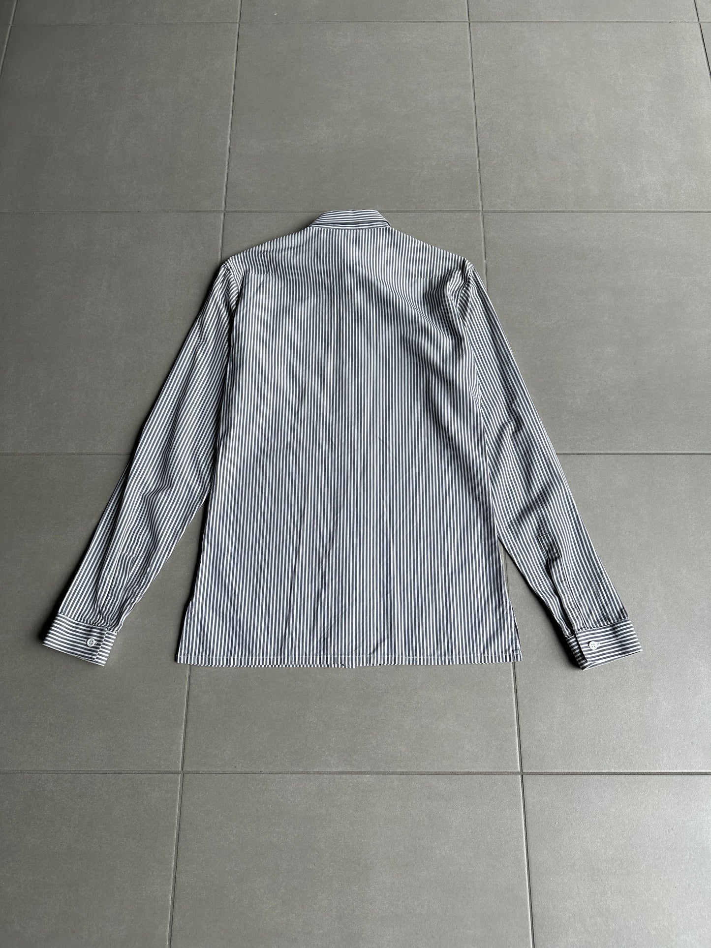 Dior Homme AW03 “LUSTER” Striped button up shirt