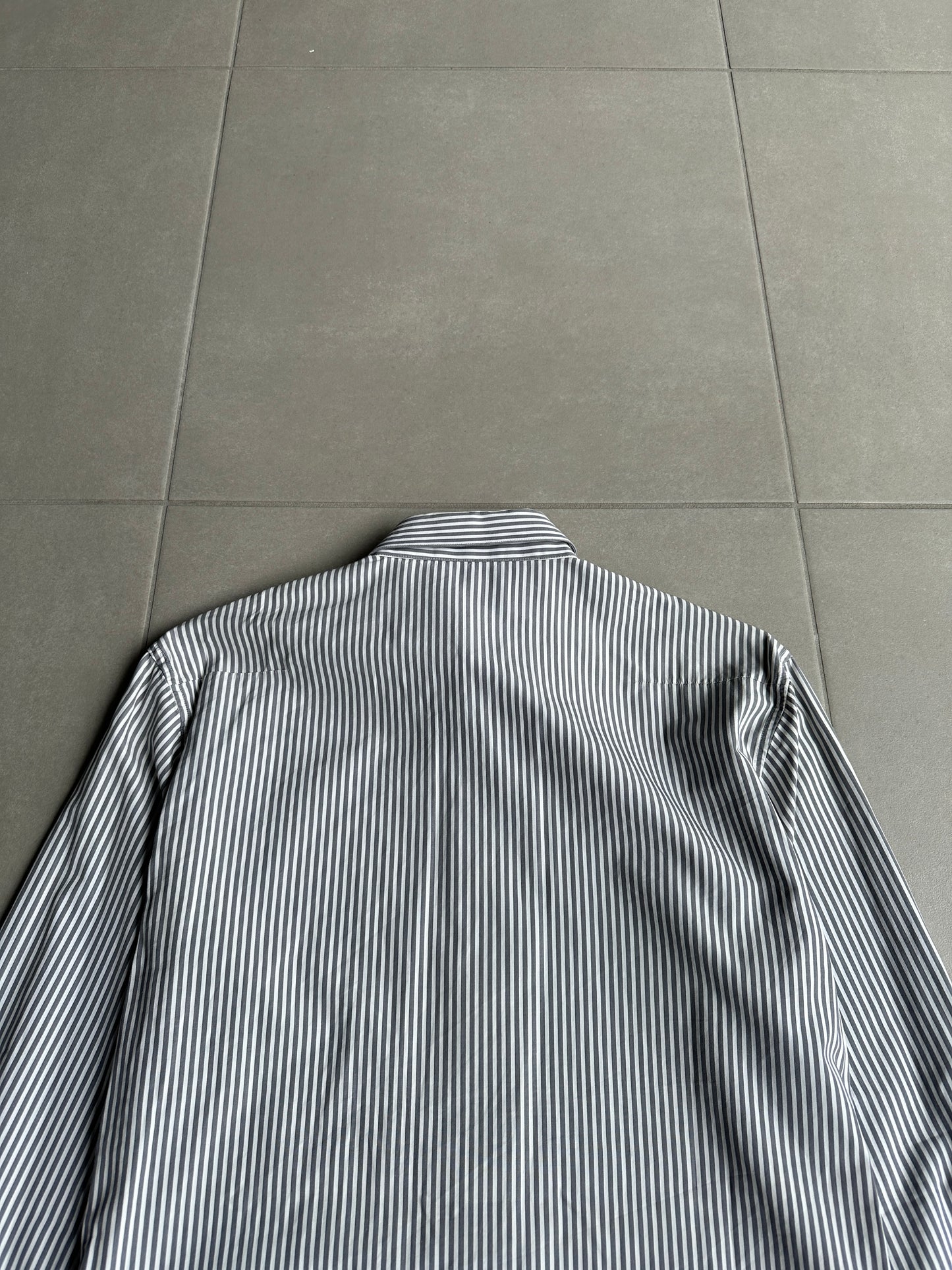 Dior Homme AW03 “LUSTER” Striped button up shirt