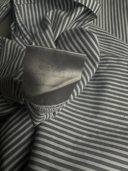 Dior Homme AW03 “LUSTER” Striped button up shirt