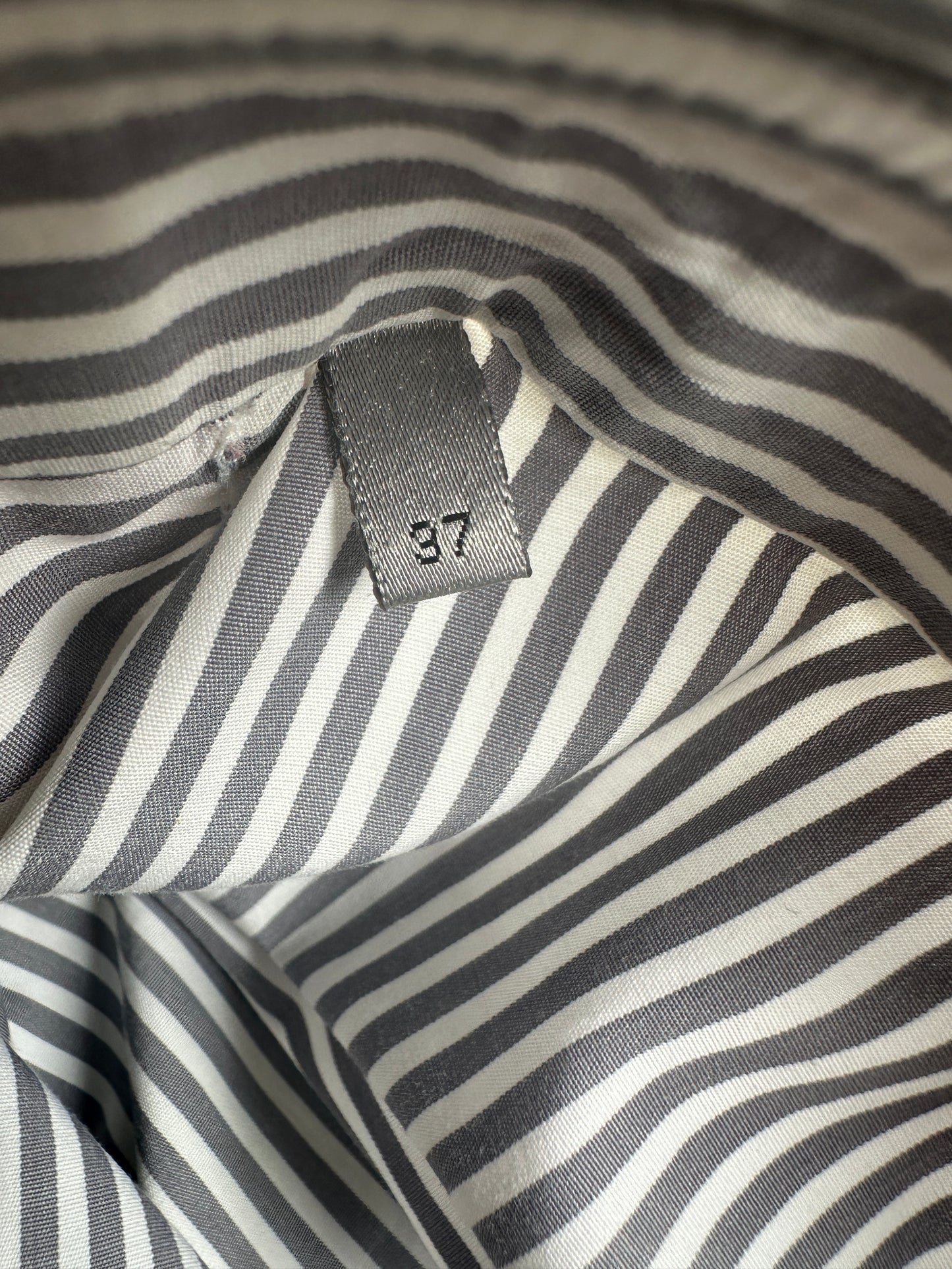 Dior Homme AW03 “LUSTER” Striped button up shirt